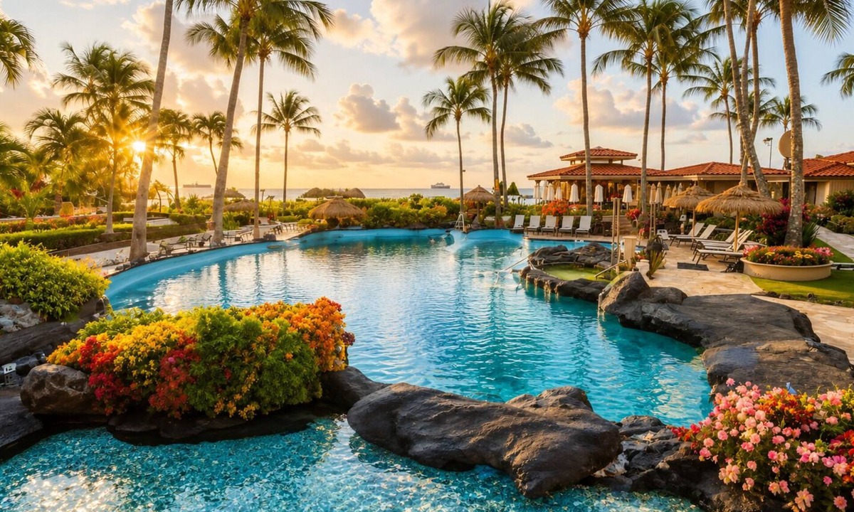 Poipu Resort | Beautiful Marriott's Waiohai Beach Resort + Resort Amenities included