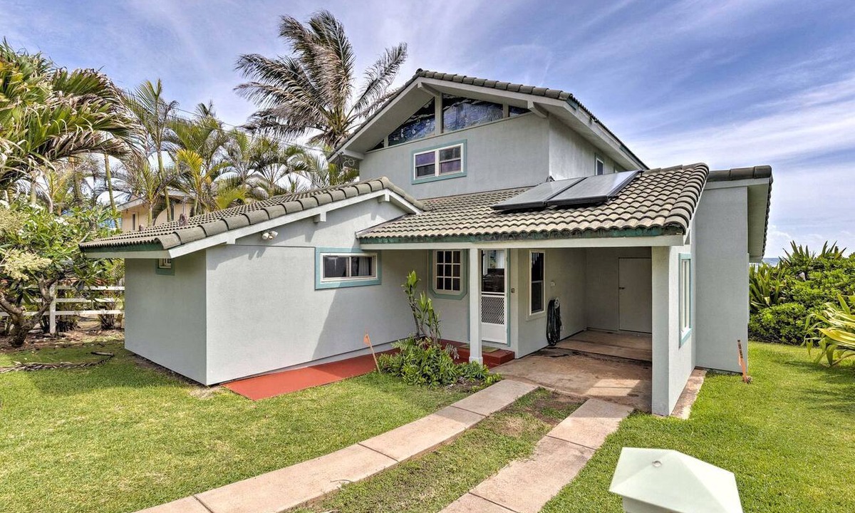 Anahola House | Chic Beach House with Incredible Views Perfect for Water Sports in Anahola, Hawaii
