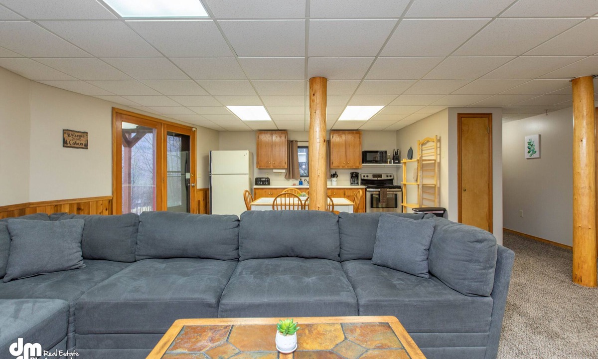 Cooper Landing Cabin | Eagle's Haven - Lower - 2 bedroom, 1 Bath