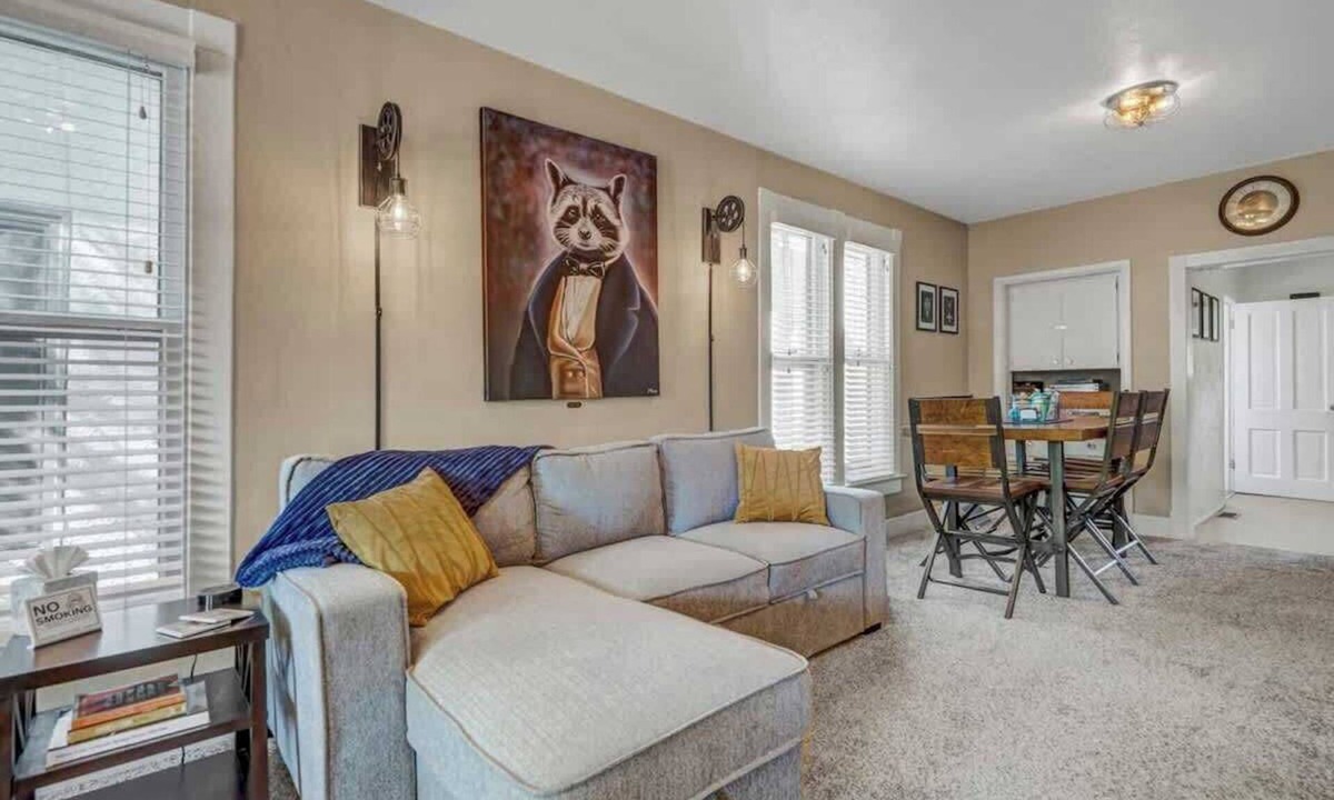 Colorado Springs House | Game Parlour! Downtown Workspace BBQ Fire Pit