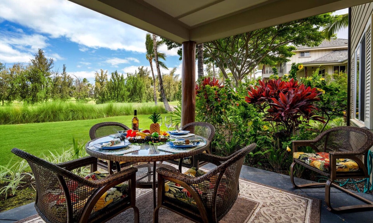 Waikoloa Condo | 🏖️ Golf Course View Waikoloa Condo | Ground Floor | Walk to A-Bay Beach