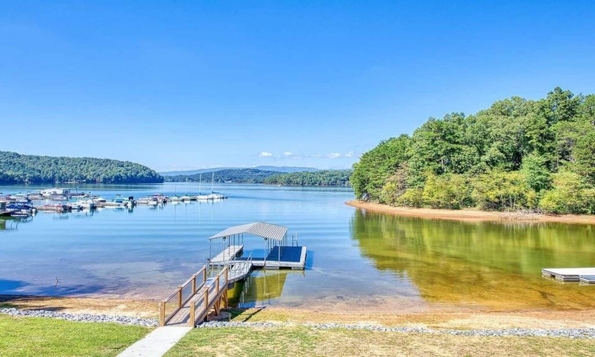 Hayesville House | Great Lake Escape by Chatuge Home Concierge | Lakefront · Private Dock w/Boat Slip · Hot Tub · Firepit