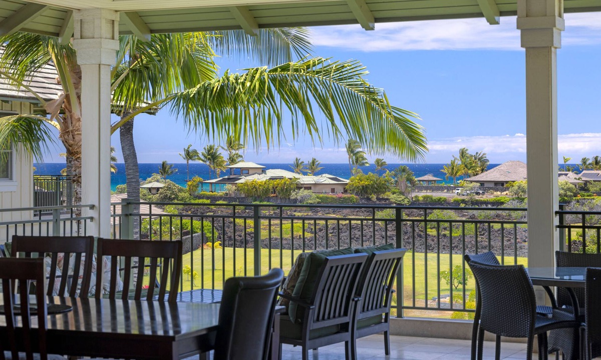 Waikoloa Condo | Kolea 2C offers a nice ocean view in a peaceful location within Kolea.
