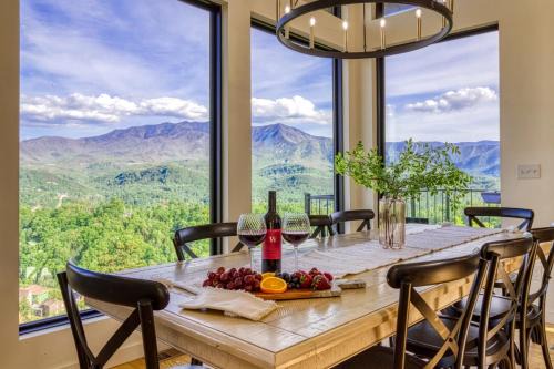 Chalet Village North House | Minutes from the Strip Downtown Gatlinburg Stunning Views Sleeps 125BathsHot Tub Pool