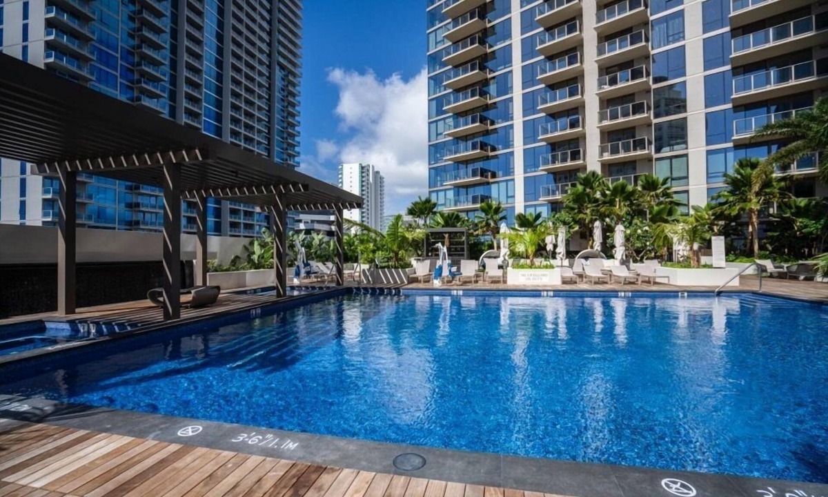Ala Moana Condo | Newly Built at Sky Ala Moana 2 Bedroom! Great Oceanview! (SAW4108)