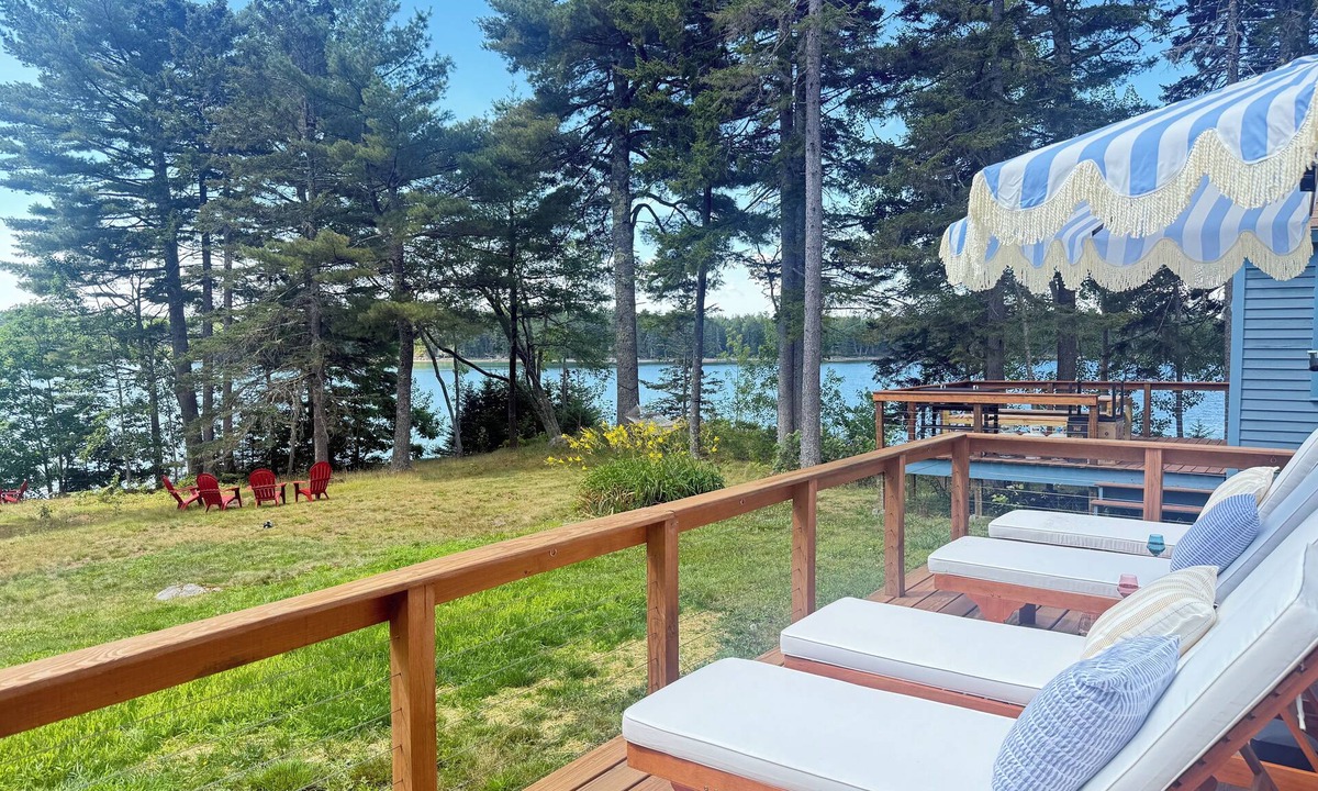 Gouldsboro House | Oceanfront Home on 11 Acres Secluded in the Woods - Schoodic Acadia
