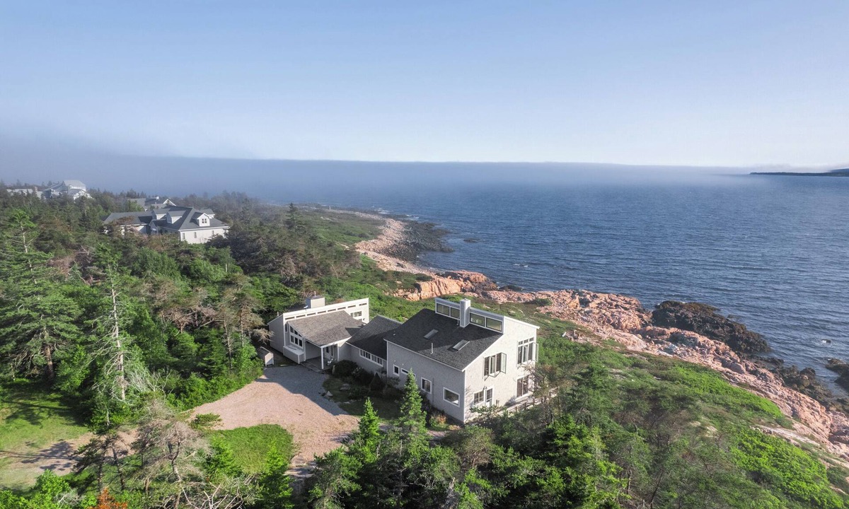 Corea Villa | Private Oceanfront Retreat on Acadia’s Quiet Side, Harbor Views, True Maine