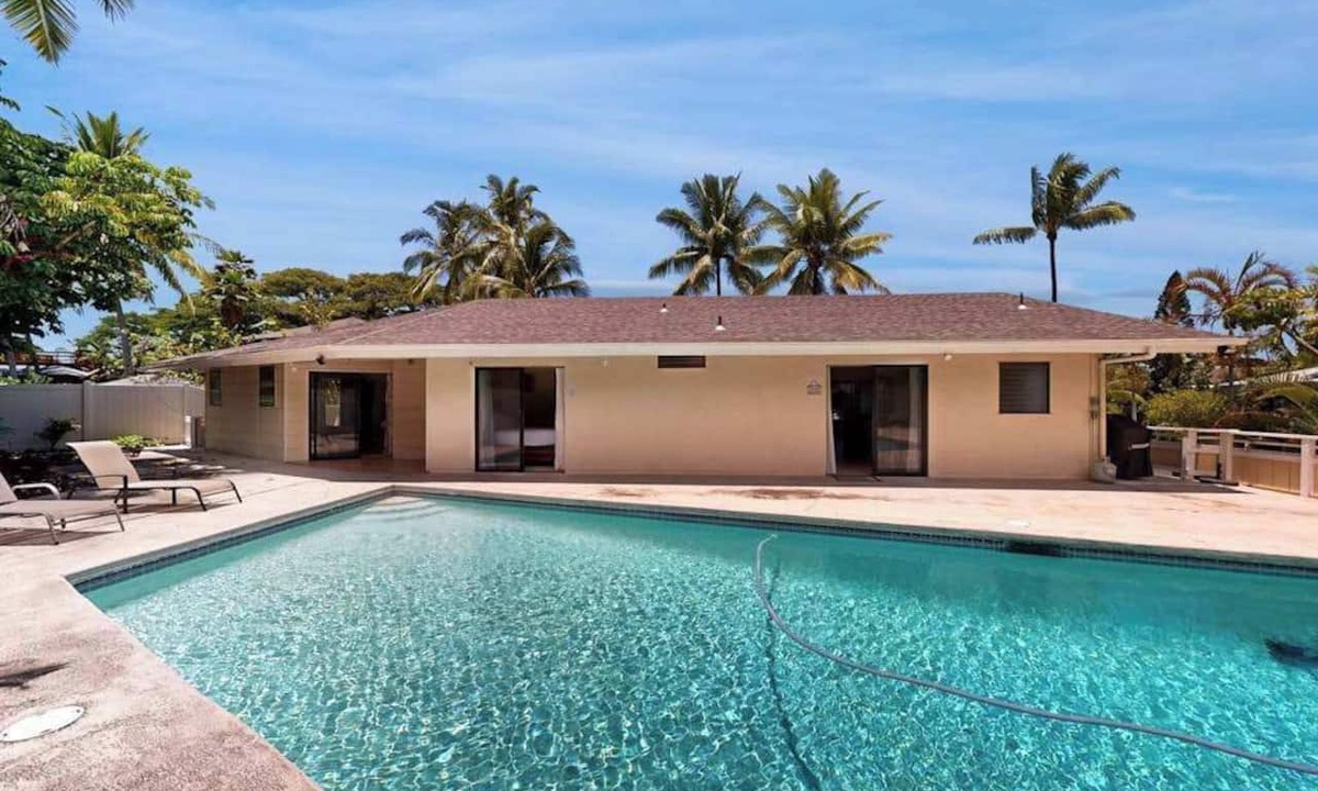 Keauhou House | Private-Pool Kona Retreat with Screened Lanais