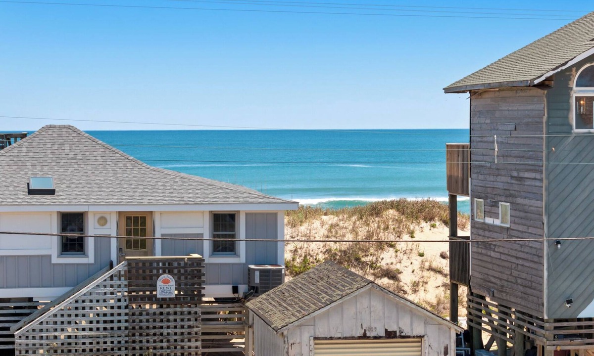 Sea Retreat House | Sea Spray: Steps to Beach w/Ocean Views OBX