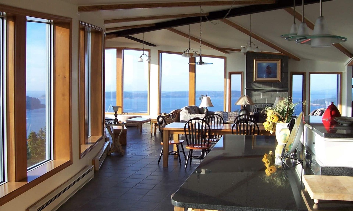 Winter Harbor House | Spacious, modern, & private, with grand views from a hill-top location.