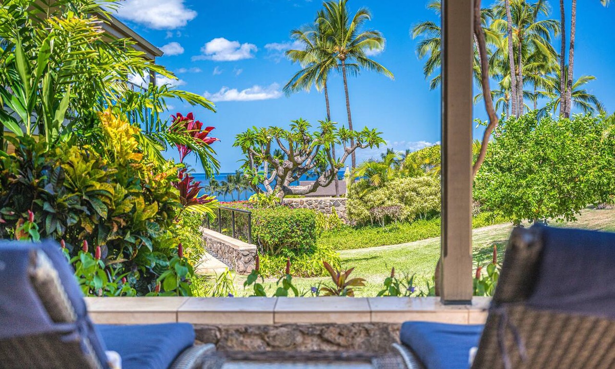 Wailea Condo | Your Island Sanctuary: Spacious Ground-Floor Condo at Wailea Elua #2201