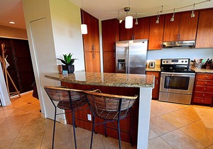 Wailea Ekolu #501 Panoramic Ocean View, Ground Floor, Wifi, A/C, Near Beach