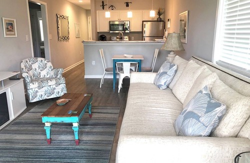 Little River Condo | 2 BR 2 Bath 1st floor condo with a water view, 10 min from beach