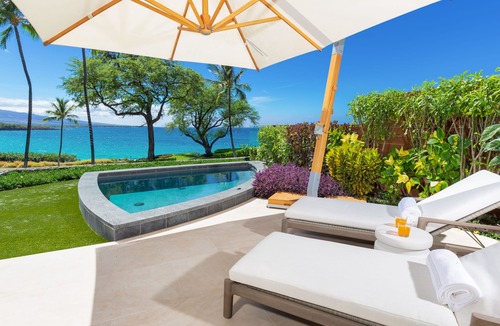 Kamuela Condo | 20%OFF Aug15-Sep15 Beachfront Unit-Steps to Hapuna Beach, Big Lanai, Plunge Pool