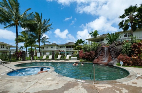Princeville Condo | 3br Plantation at Princeville! AC, fitness center, hot tub, garage, more!
