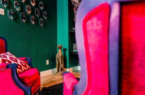 Springdale Apartment | Beautiful upstairs apartment featuring local art