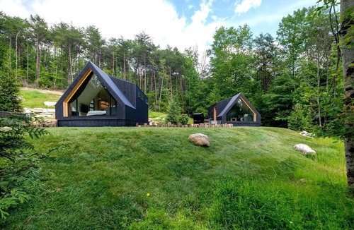 Balsam Grove Cabin | Blissful A-Frame Retreat near Pisgah National Forest in North Carolina