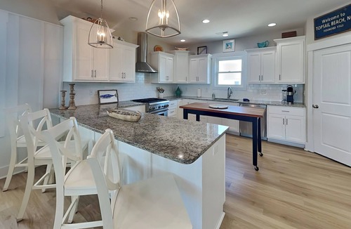 Topsail Beach House | Casa Canal | Water Views + Pool, Hottub & Short Walk to Beach