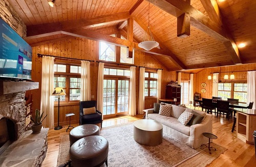 Cashiers House | Cashiers, NC Home on Golf Course w Trillium Club Access, Fast WiFi, Kid-Friendly
