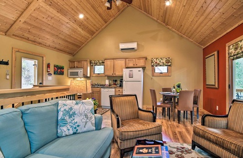 Weaverville Cabin | Chanterelle Cabin w/Hot Tub, Fireplace - Near Asheville!
