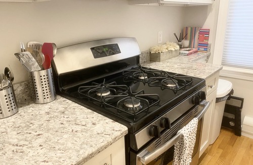Hoboken Condo | Charming Hoboken location. Fast Path, Bus or Ferry to NYC. High End Furniture.