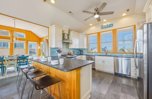 Salvo House | Cheerio - Oceanfront Escape with Private Pool, Elevator, Hot Tub, & Game Room