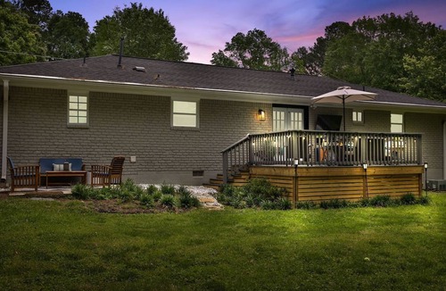 Marietta House | Cozy Marietta Ranch Retreat with Fenced Backyard, 4 bed, 3 bath