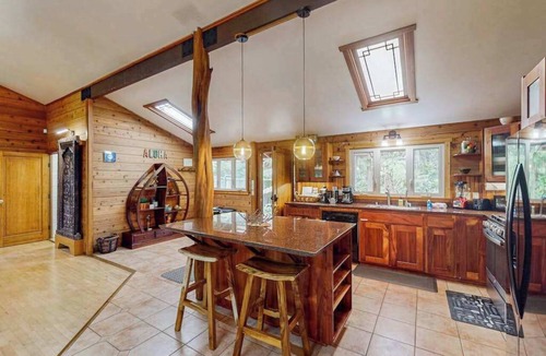 Volcano House | Cozy Up by the Fire on 5 Serene Volcano Acres