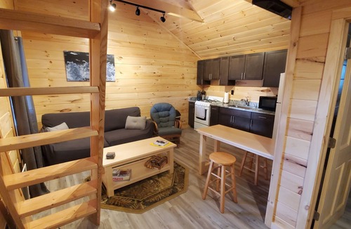 Jackman Cabin | Custom built tiny home/cabin in Jackman WITH DIRECT TRAIL ACCESS ON POWERSPORTS