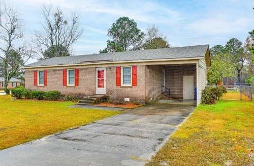 Winterville House | Deck & Fenced Yard: Family Home in Winterville