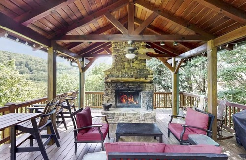 Necowa Cove House | Dog Friendly Cabin w/Hot Tub, Views & Game Room