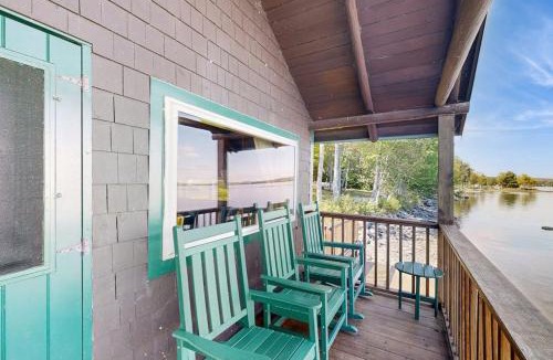 Rockwood House | Dog-Friendly Lakefront Cabin with Private Dock, Epic Views of Lake & Mt Kineo