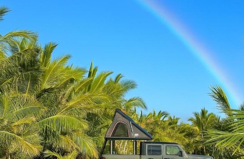 Paia Other | Embark on a journey through Maui with Aloha Glamp's jeep and rooftop tent allows you to discover diverse campgrounds, unveiling the island's beauty from unique perspectives each day