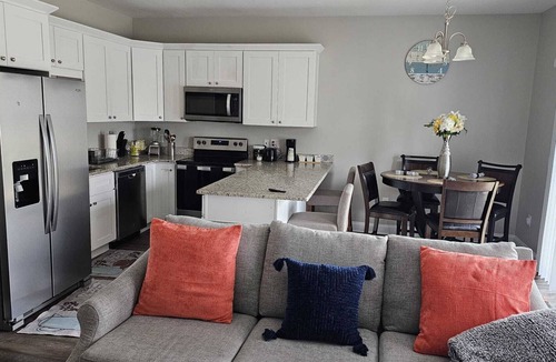Harrisburg Condo | Enjoy a convenient 3BR House near —Charlotte Motor Speedway & Uptown Charlotte.
