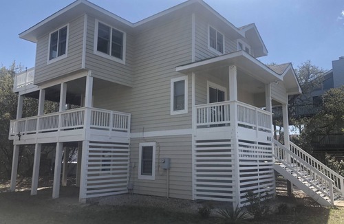 Ocean Sands House | Escape to beautiful Brightside OBX 4 BR home—Your Corolla Beach Retreat Awaits!