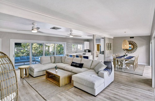 17th Street Causeway House | Fort Lauderdale Beach House with Golf Cart, Pool, walk to beach!