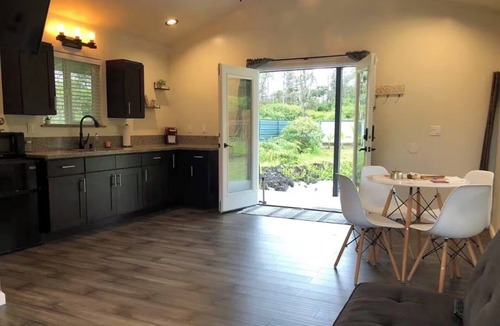 Keaau Apartment | Great for nature lovers quiet and calm. Auto gat, security cameras.