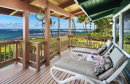 Wainiha House | Hale Kahakai, Beautiful Haena Beachfront home!