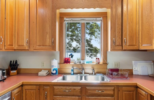 Sebascodegan Island House | High View- Serene waterfront home w/a dock, large deck & amazing views!