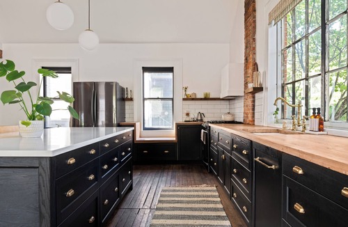 Ohio City House | Historic Home with Ohio City Character, Big Glam Kitchen, and Open Living Space