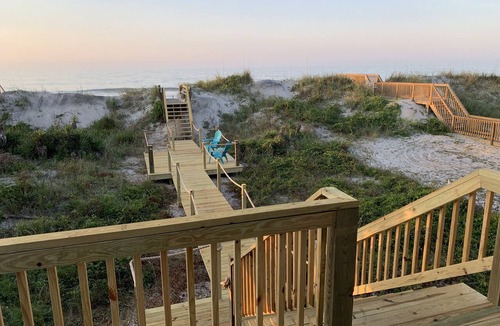 North Topsail Beach House | Just steps away from the ocean! Charming, cozy and a home away from home.