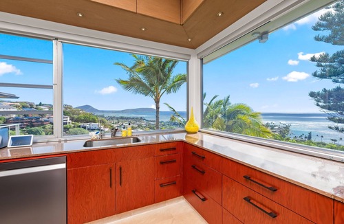 Waialae Iki Ridge House | Kahala Hills Villa by Gather: Luxury Oceanview Villa w/Pool & Gym