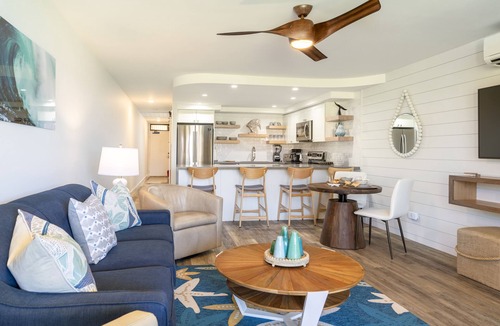 Kihei Condo | Kamaole Sands Remodeled 1 Bed 2 bathroom, Split AC, king bed