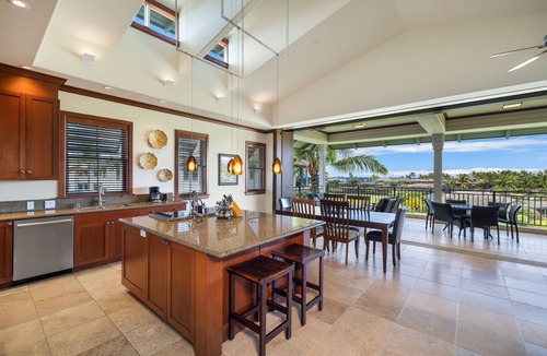 Waikoloa Condo | Kolea 2C offers a nice ocean view in a peaceful location within Kolea.