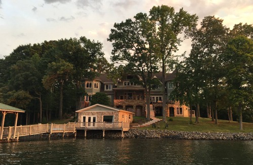 Mayhew Apartment | Lake Norman Waterfront Apartment, Private Entrance, Dock + Hot Tub, Sunset Views