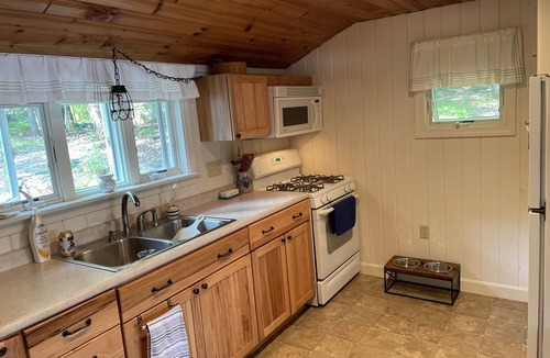 Dover-Foxcroft House | Lakeside camp with private beach, dock and so much more!