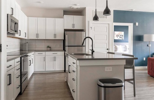 Sugar Hill Apartment | Landing | Modern 2BD, Yoga Studio, Gym
