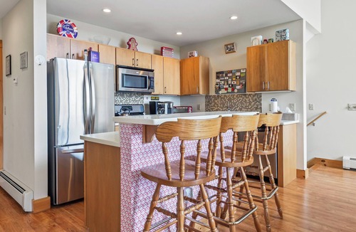 Rangeley Condo | Lodges 17 - Modern condo with great views of Rangeley Lake