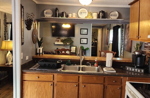Half Moon House | Looking for a peaceful escape. Step inside and be greeted by a cozy atmosphere.