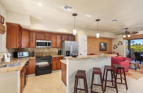 Kamuela Villa | Mauna Lani Palm Villas D2 Corner Unit with Views of Historic Lava Fields